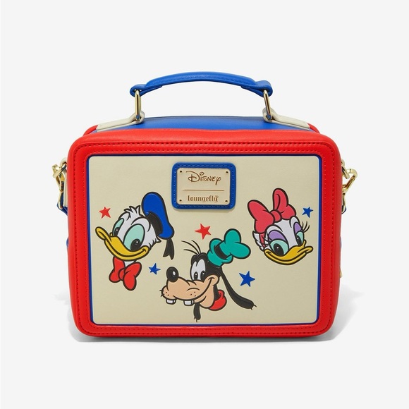 Loungefly Disney Mickey Mouse & Friends Classic Crossbody Bag - Picture 4 of 5